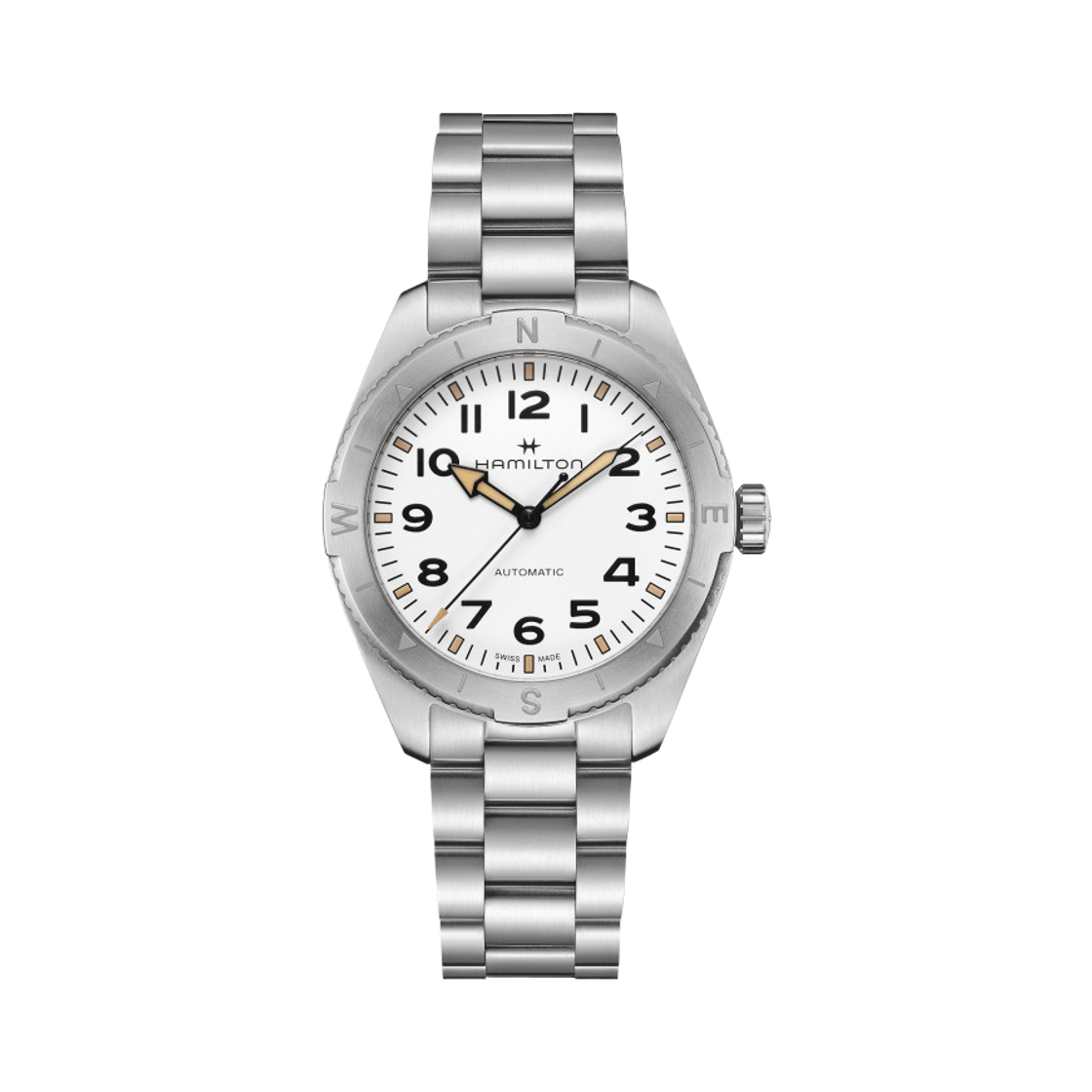 해밀턴 카키 필드 익스페디션 오토 41mm 스테인리스 스틸 화이트(Hamilton Khaki Field Expedition Auto 41mm Stainless Steel White) - 1