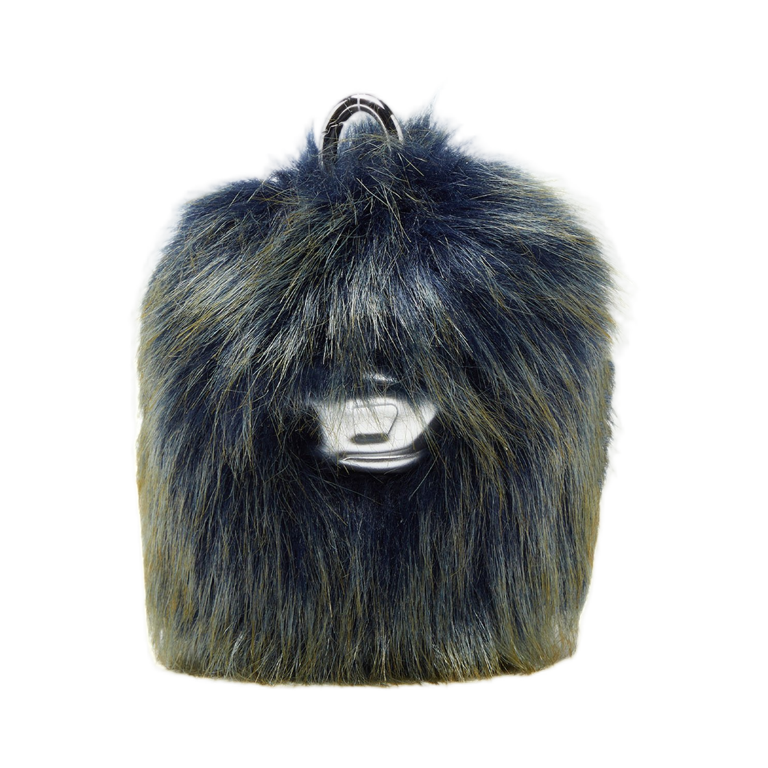 X10803P9135-HB514 Diesel Monster Furry Charm with Pendant Blue