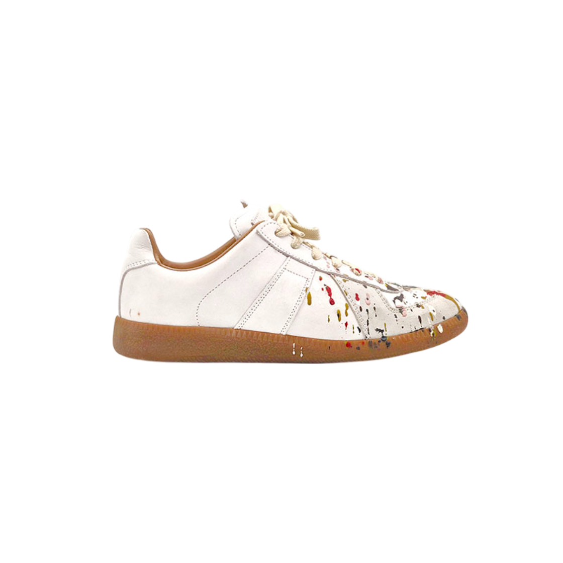 메종 마르지엘라 독일군 페인팅 스니커즈 L672034(Maison Margiela German Army Painted Sneakers L672034)