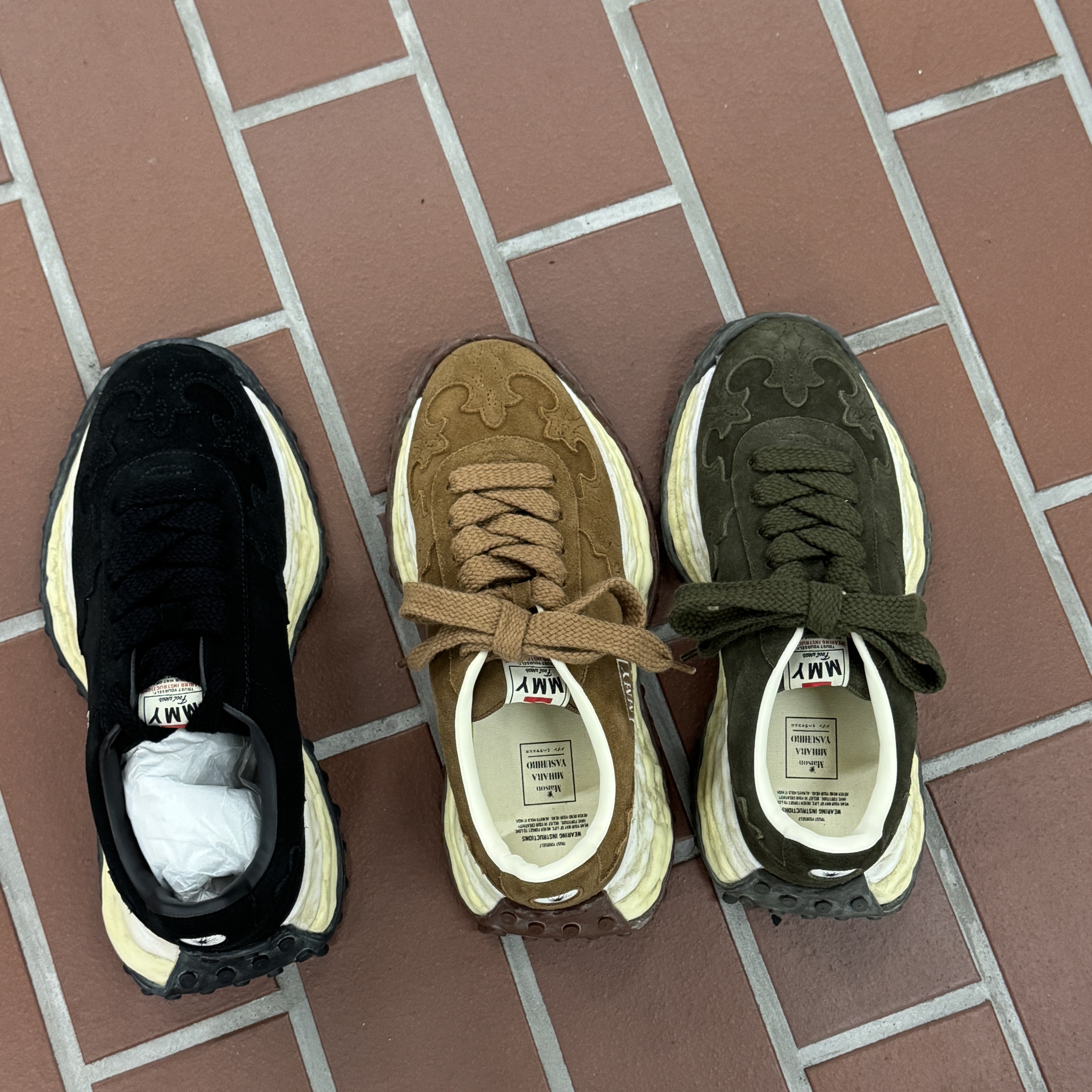 Supreme Patchwork Zip Up Hooded Sweatshirt Navy - 25SS, Maison Mihara Yasuhiro Larry OG Sole Western Detail Suede Low-top Sneakers Black 착용 스타일 - 3