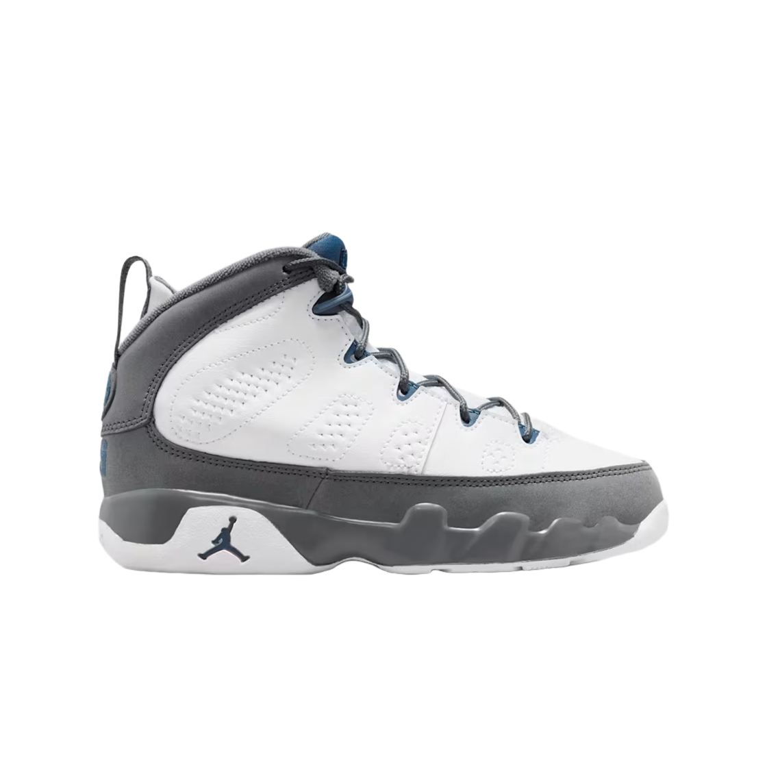 (PS) 조던 9 레트로 플린트 그레이 앤 프렌치 블루((PS) Jordan 9 Retro Flint Grey and French Blue) - 1