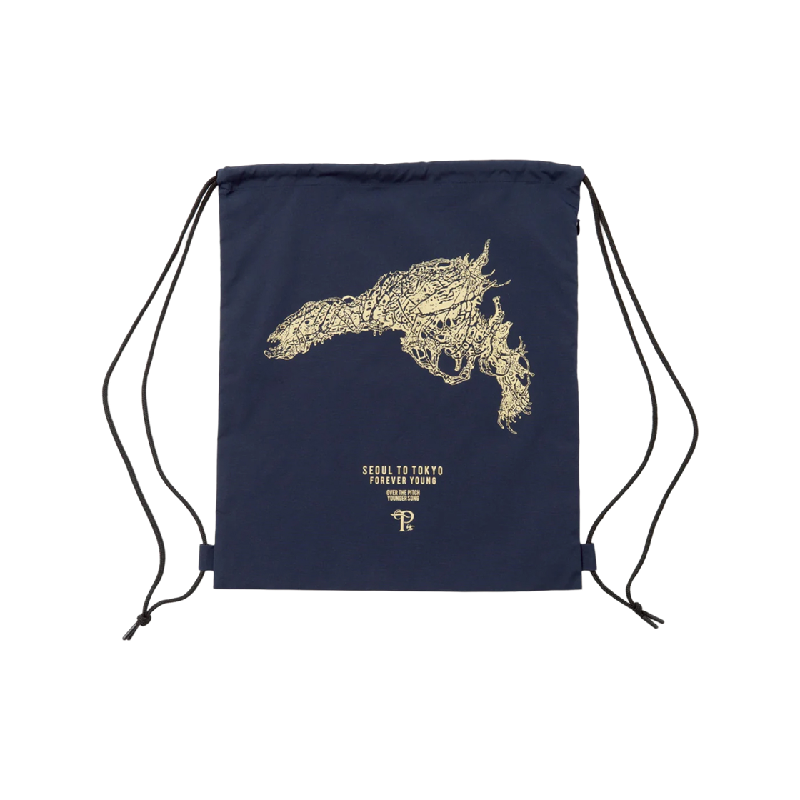 영거송 x 오버더피치 건 로고 냅색 네이비(Younger Song x Over The Pitch Gun Logo Knapsack Navy) - 2