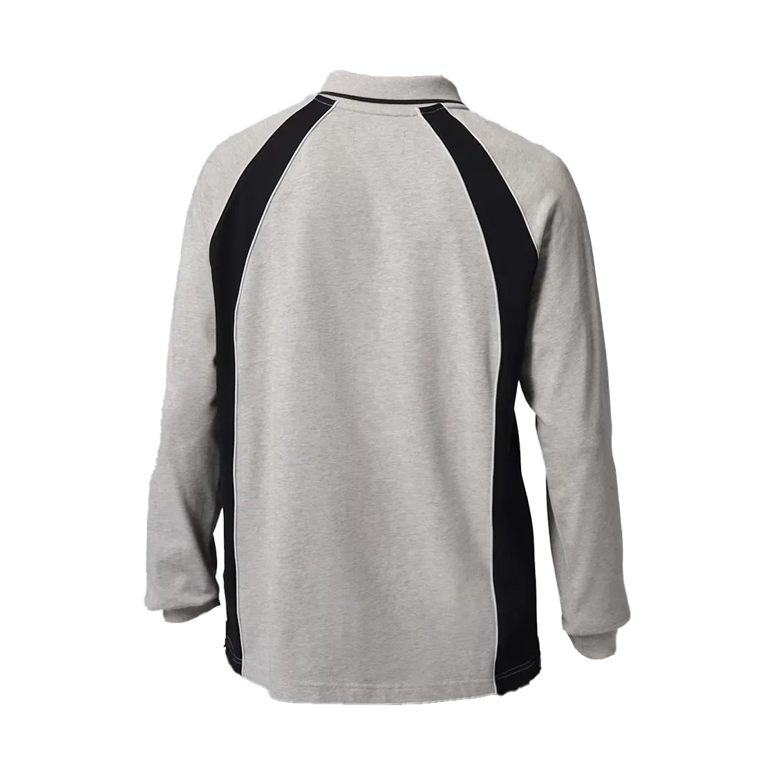 조던 플라이트 롱슬리브 폴로 저지 그레이 헤더 블랙 (IF1915-050)(Jordan Flight Long Sleeve Polo Jersey Grey Heather Black (IF1915-050)) - 2