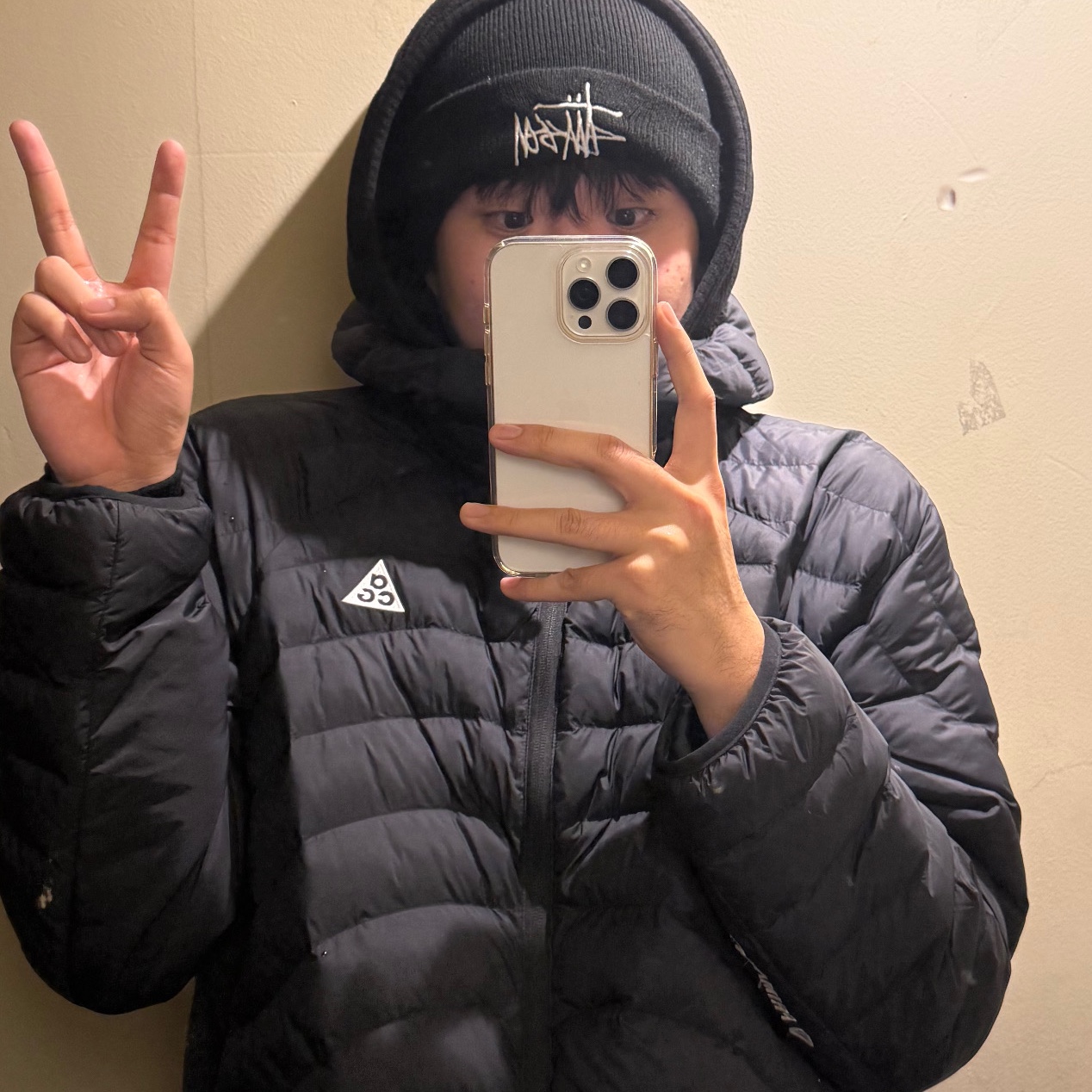 Arc'teryx Bird Head Toque Orca, Musinsa Standard City Leisure Sheer Ripstop Hooded Light Down Jacket Cloudy Blue 착용 스타일 - 2