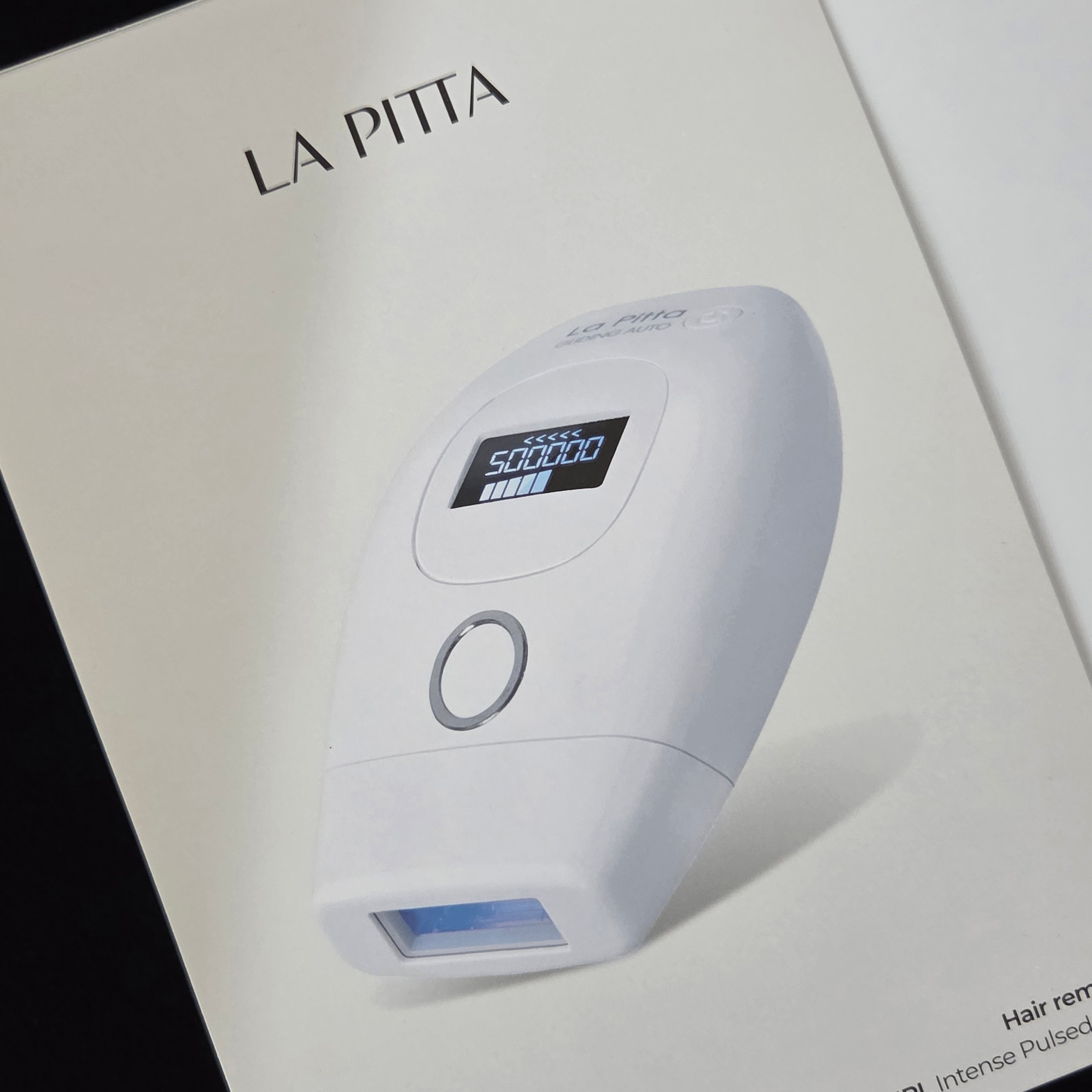 LA PITTA Gliding IPL Hair Removal Medical Device 착용 스타일