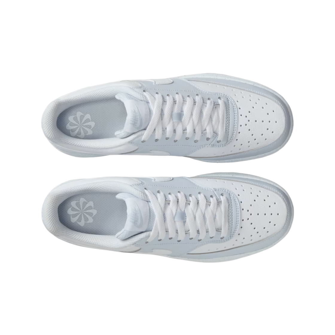 (W) 나이키 코트 비전 로우 넥스트 네이쳐 풋볼 그레이 화이트((W) Nike Court Vision Low Next Nature Football Grey White) - 2