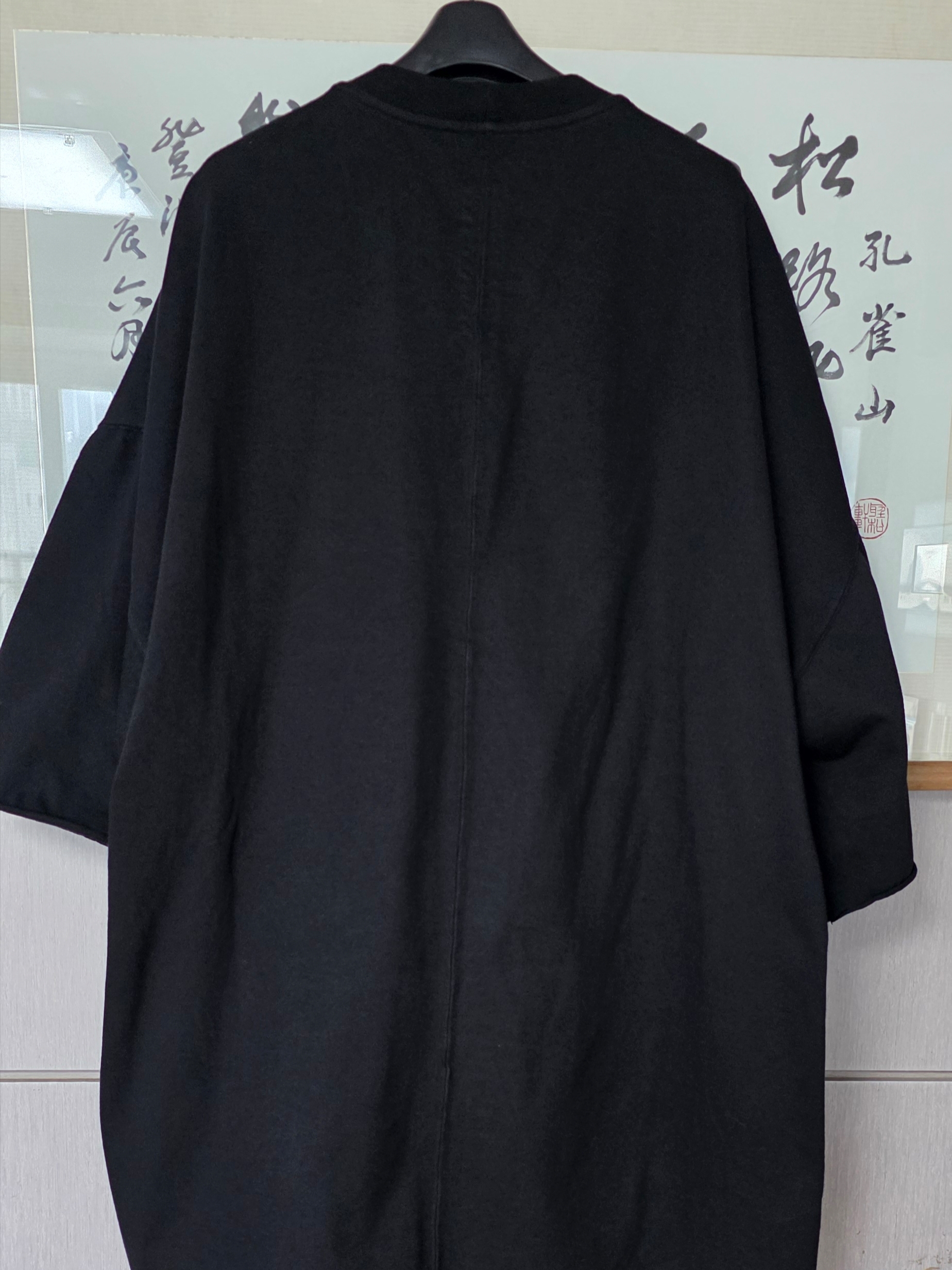 Rick Owens Drkshdw Lido Tommy T-Shirt Black 착용 스타일 - 6