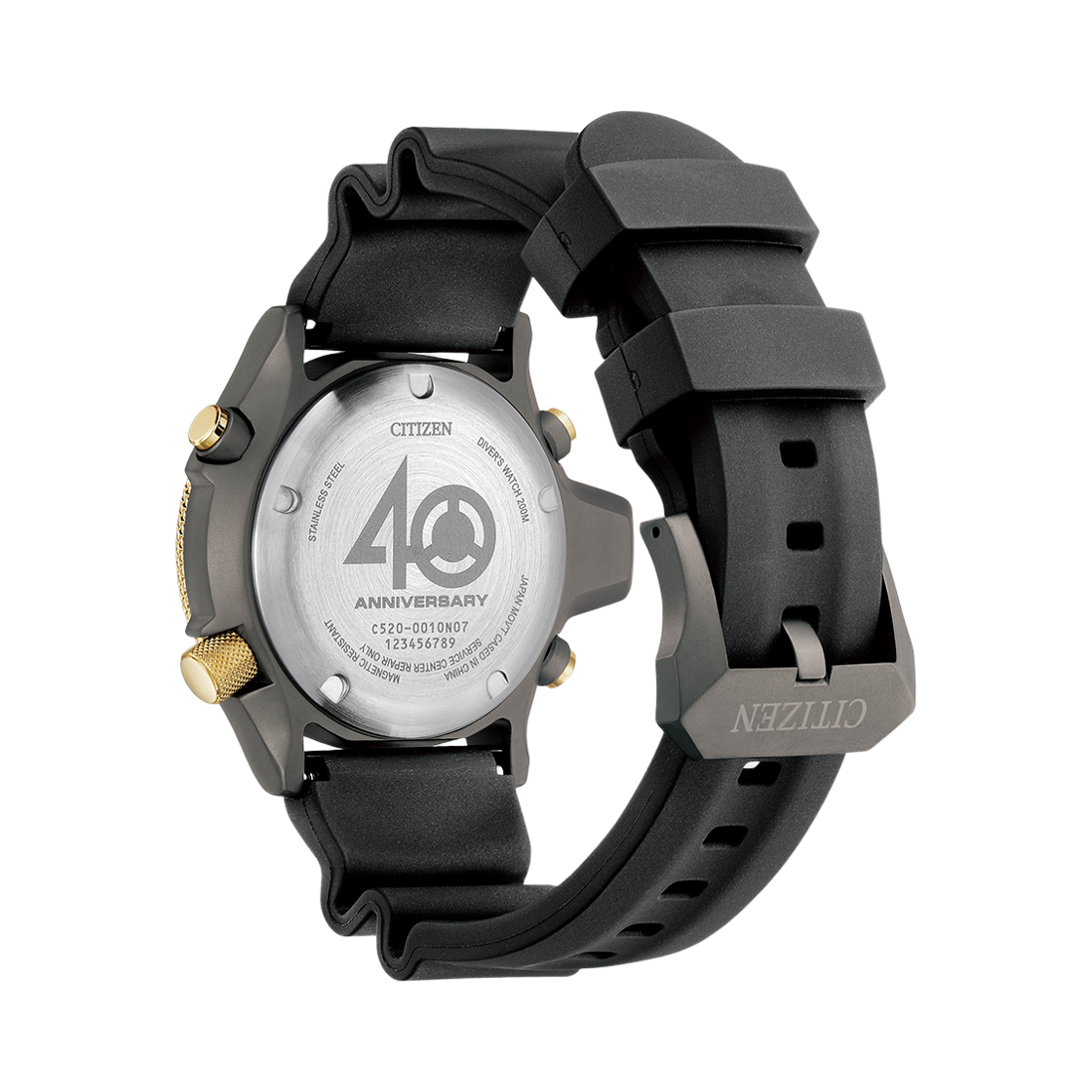 시티즌 프로마스터 아쿠아랜드 쿼츠 50.7mm 신세틱 러버 블랙(Citizen Promaster Aqualand Quartz 50.7mm Synthetic Rubber Black) - 2