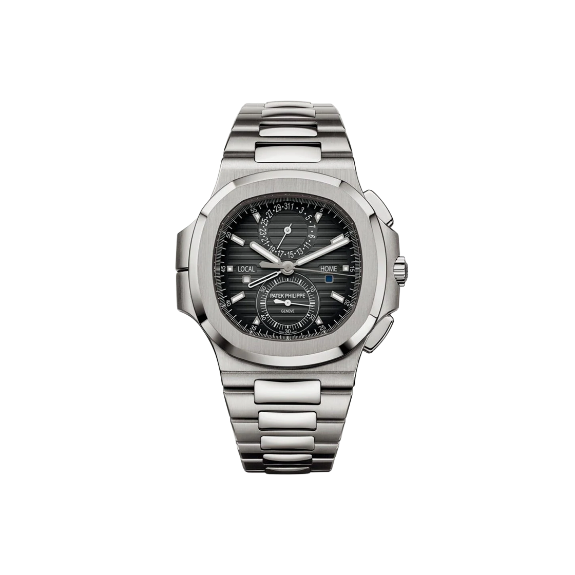 파텍필립 노틸러스 트래블타임 크로노그래프 40.5-5990/1A-001 그레이 바 NO.7192(Patek Philippe Nautilus Travel Time Chronograph 40.5mm - Gray Dial NO. 7192) - 1