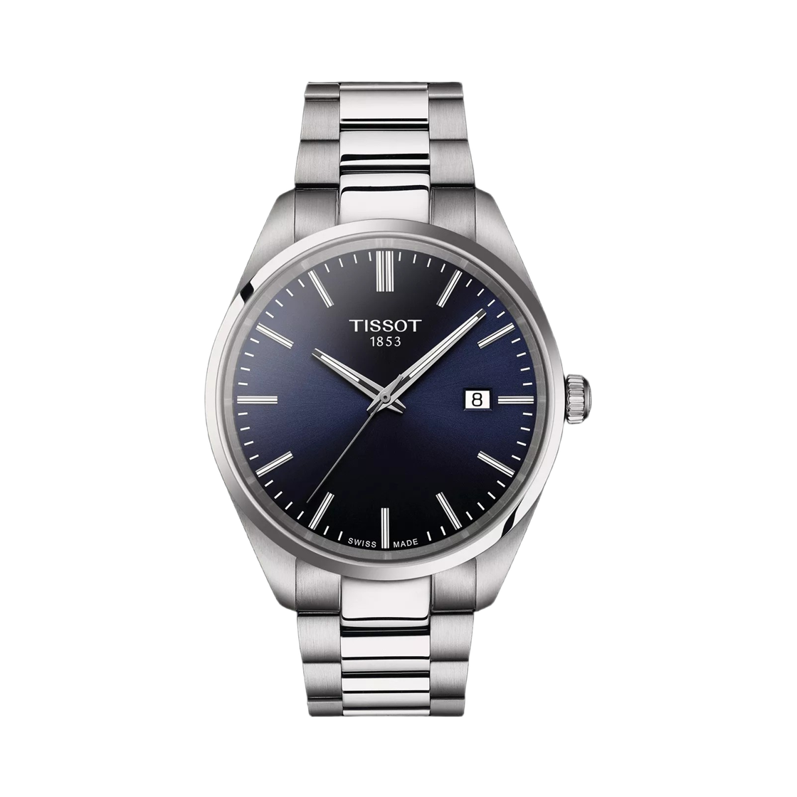T1504101104100 Tissot PR 100 Quartz 40mm Stainless Steel Blue