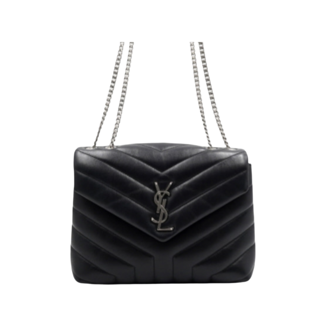 생로랑 494699 모노그램 엔벨로프 사첼 루루 금장 체인 숄더백 aa52191(Saint Laurent Monogram Envelope Satchel Lulu with Gold Chain Shoulder Bag) - 1