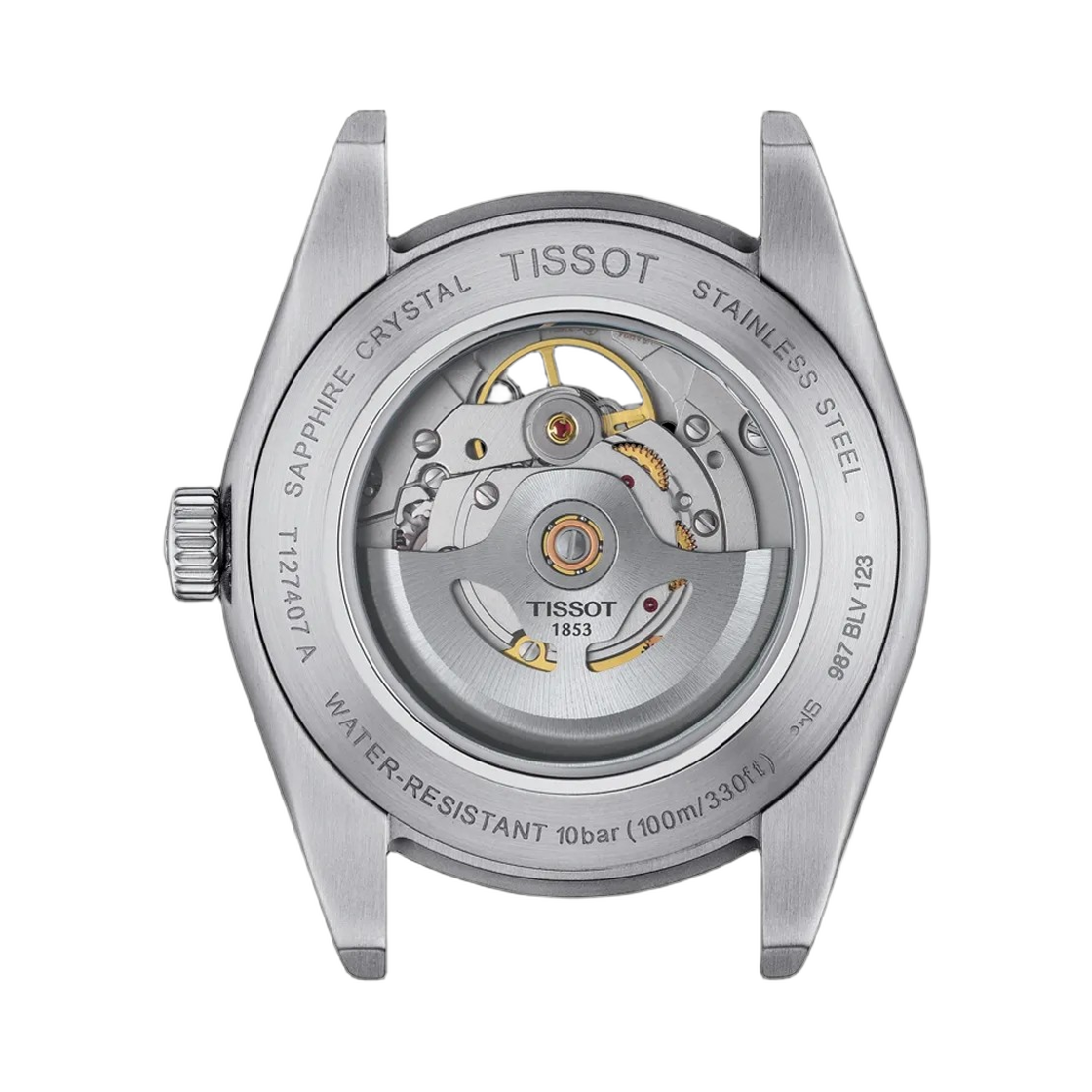 티쏘 젠틀맨 파워매틱 80 오픈 하트 40mm 스테인리스 스틸 실버(Tissot Gentleman Powermatic 80 Open Heart 40mm Stainless Steel Silver) - 2