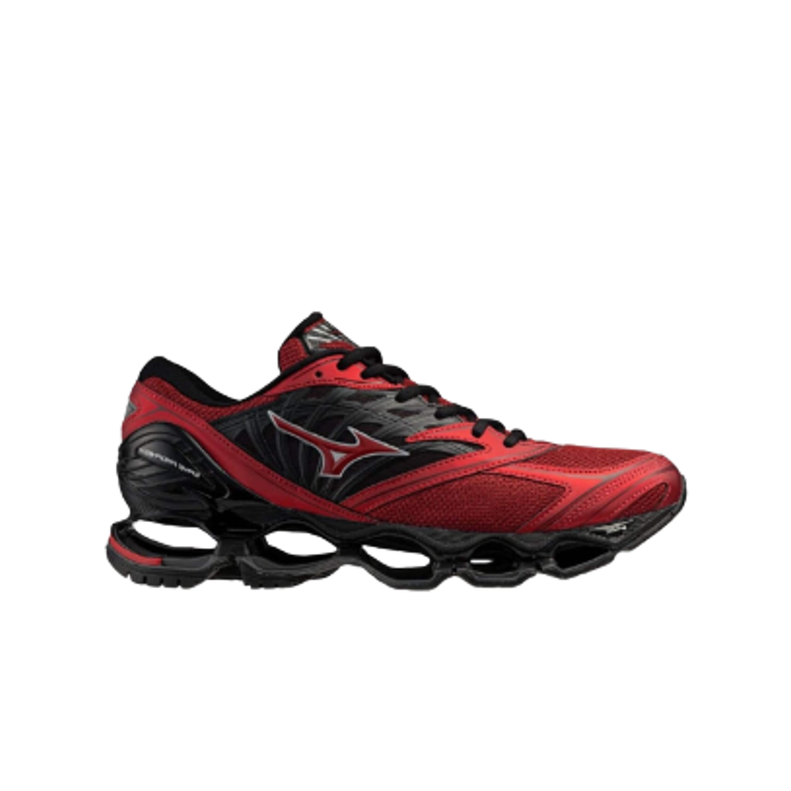 D1GA333706 Mizuno Wave Prophecy LS Dark Red Red