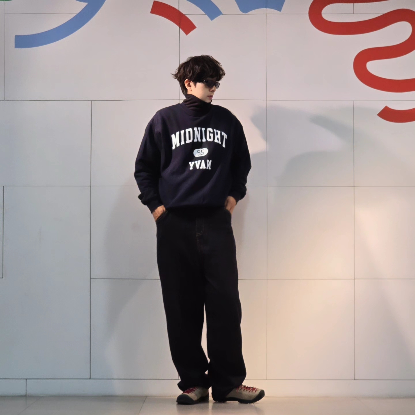 Suade Contour Pocket Denim Raw Indigo, Keen Jasper Suede Sneakers Silver Mink 착용 스타일 - 5