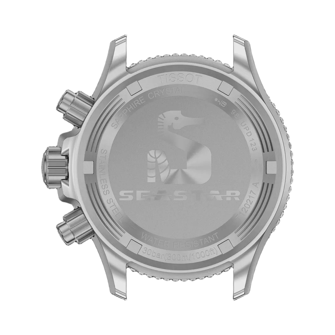 티쏘 씨스타 1000 크로노그래프 쿼츠 38mm 스테인리스 스틸 그레이디드 화이트 그레이(Tissot Seastar 1000 Chronograph Quartz 38mm Stainless Steel Graded White Grey) - 2