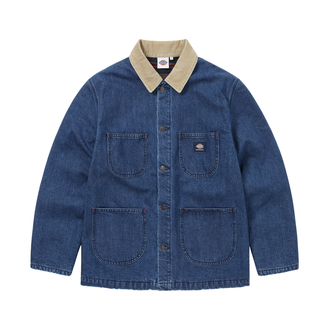 디스이즈네버댓 x 디키즈 데님 초어 자켓 인디고(Thisisneverthat x Dickies Denim Chore Jacket Indigo) - 1