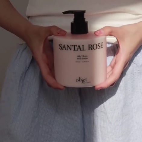 OBJET BY KUNDAL Moist Gleam Body Wash 450ml 착용 스타일
