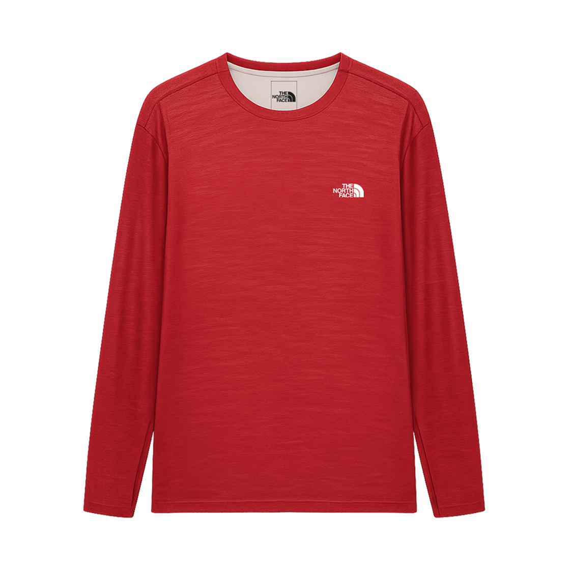 NT7TR97C The North Face Ortler Base L/S R/T-Shirt Red - 25FW