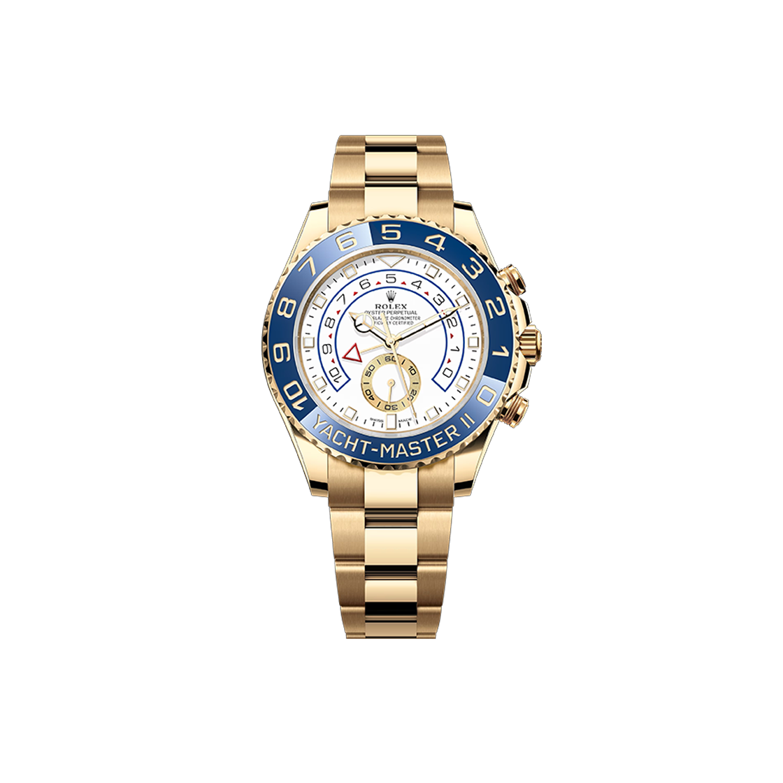 ITA6A892RT5N Rolex Yacht-Master II 44mm White Dial Oyster No. 7219