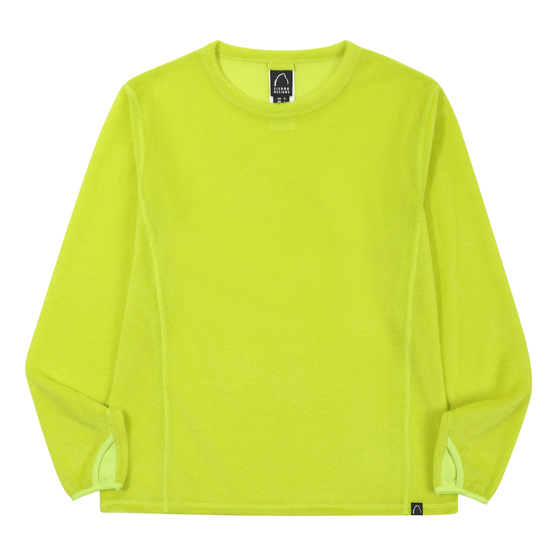 N6121BRL11LME SIERRA DESIGNS VENTA Octa Long Sleeve Lime