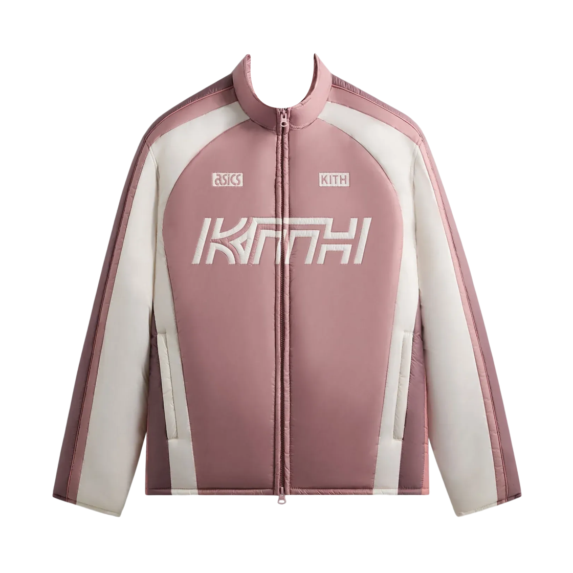 KHM011195-605 Kith x Asics Loyalty Exclusive Puffed Brixton Track Jacket Quartz