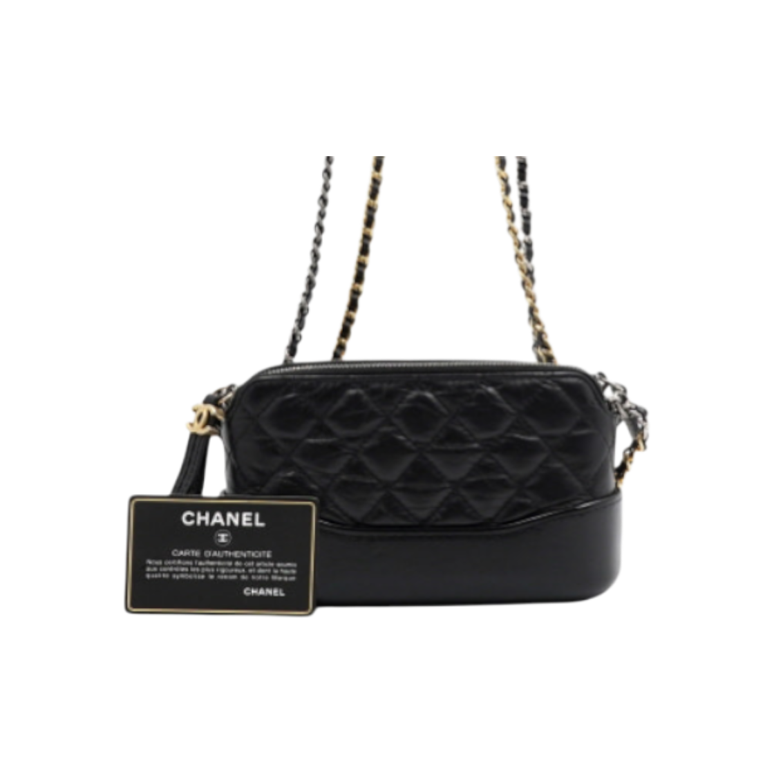 ITM4PTDBG39Q Chanel Gabrielle Mini Hobo Chain Two-Way Bag