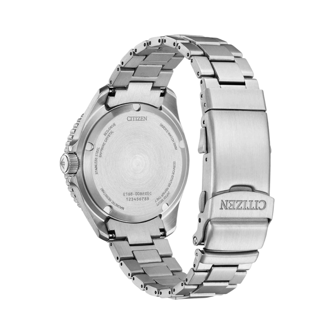 시티즌 프로마스터 에코드라이브 다이버 40.6mm 스테인리스 스틸 실버 블루(Citizen Promaster Eco-Drive Diver 40.6mm Stainless Steel Silver Blue) - 2