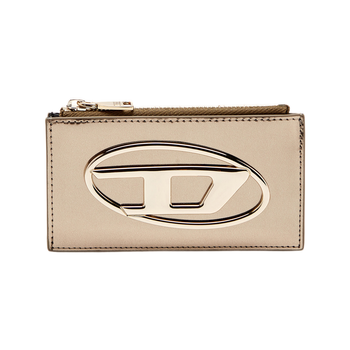 디젤 1dr 카드 홀더 Iii 미러 레더 브론즈(Diesel 1dr Card Holder Iii Card Holder In Mirror Leather Bronze) - 1