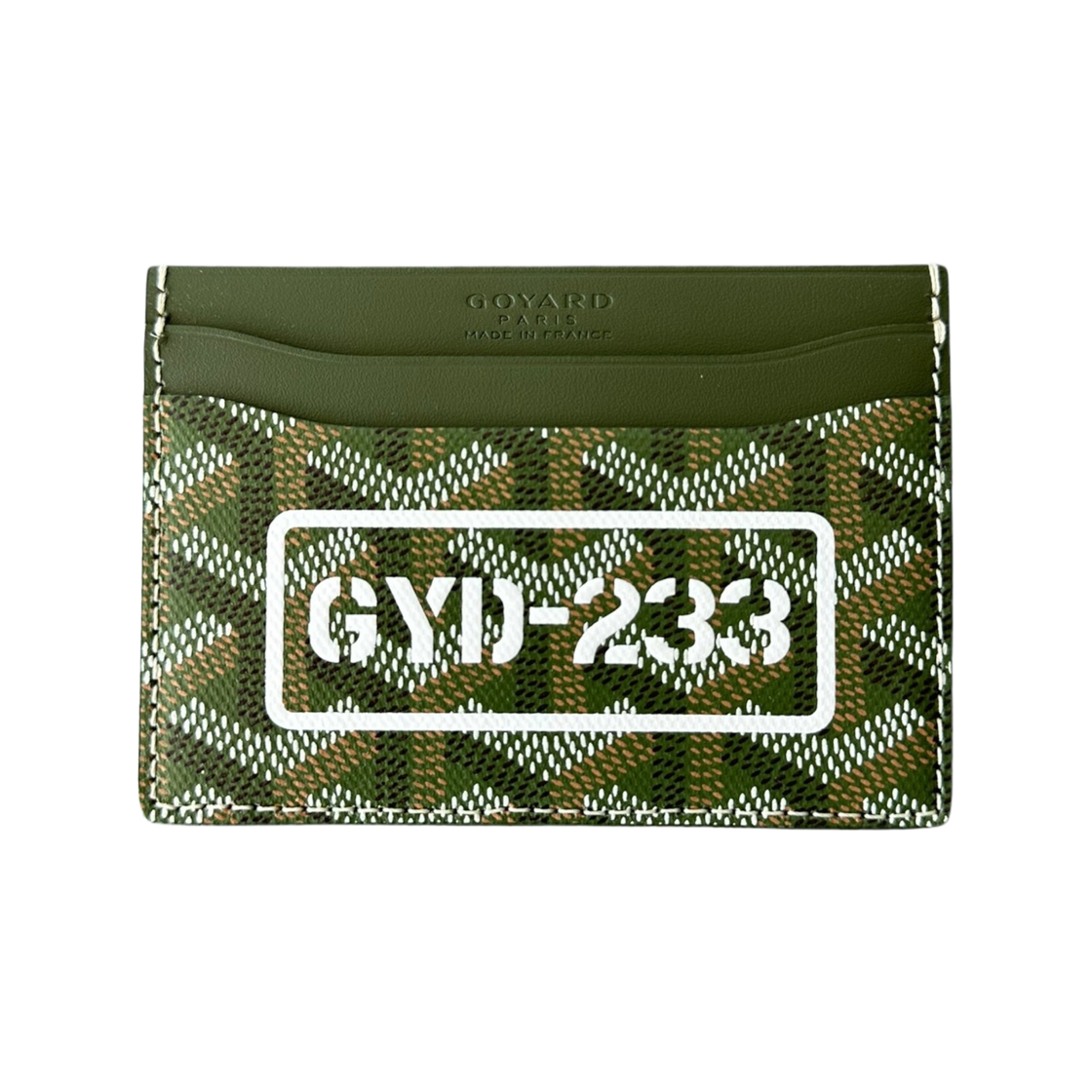 고야드 생쉴피스 카드 홀더 카키(Goyard Saint Sulpice Card Holder Khaki) - 1