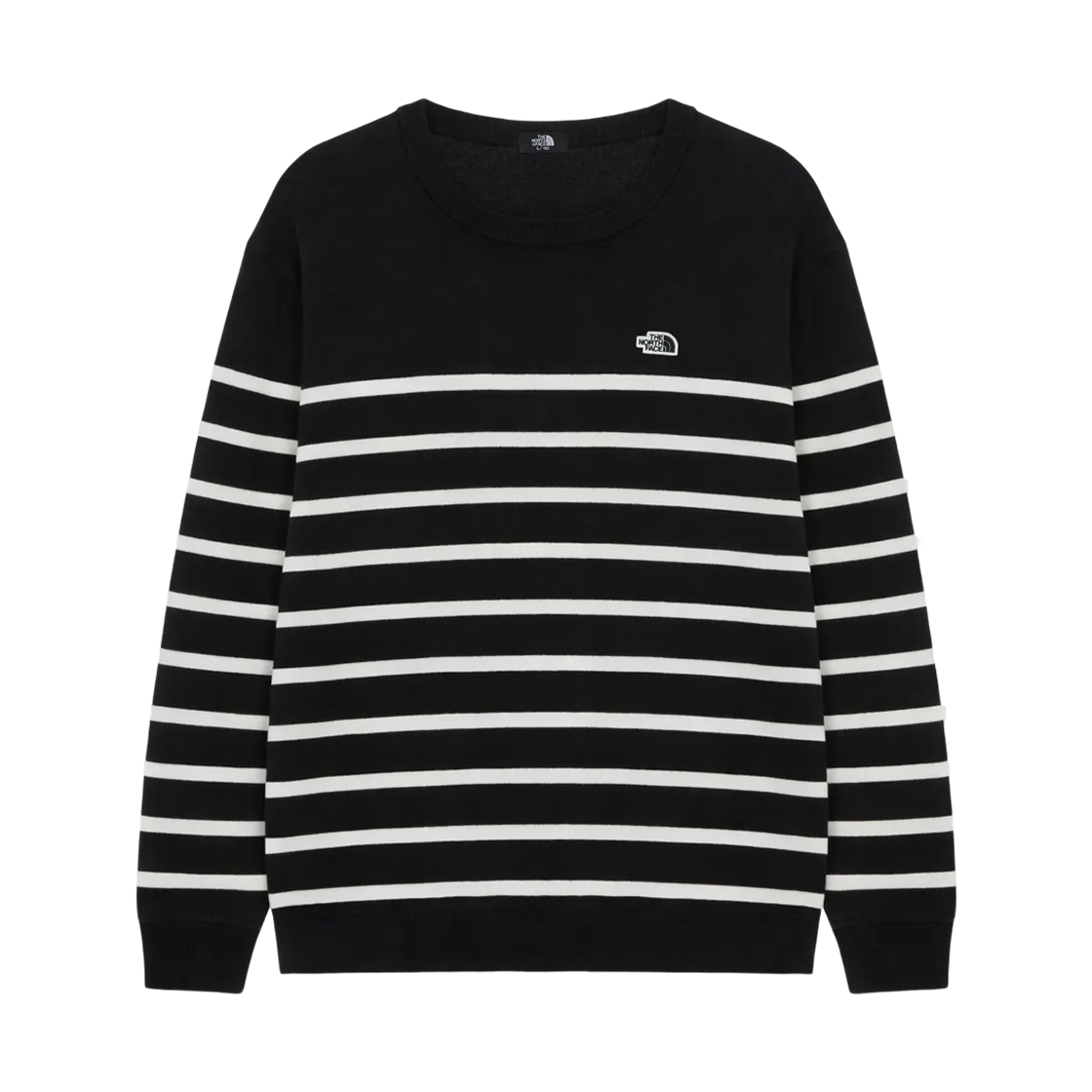 NT7AR70A The North Face Borga Stripe Sweater Black - 25FW