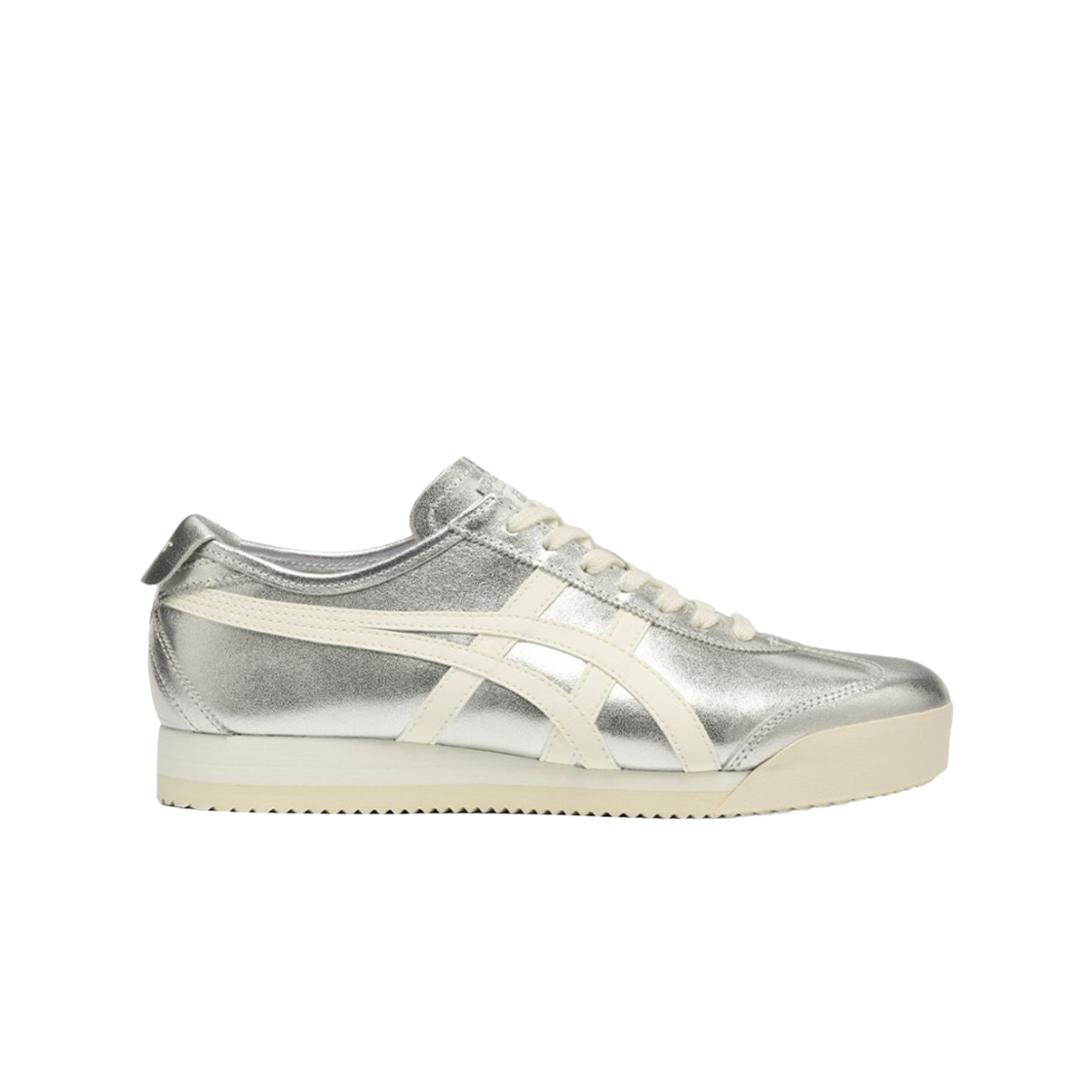 1183C632-020 Onitsuka Tiger Mexico 66 PF Pure Silver Cream