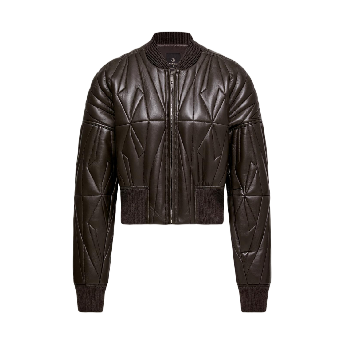 몽클레르 x 릭 오웬스 지오카모 나파 레더 봄버 자켓 토프 - 26SS(Moncler x Rick Owens Geocamo Nappa Leather Bomber Jacket Taupe - 26SS)