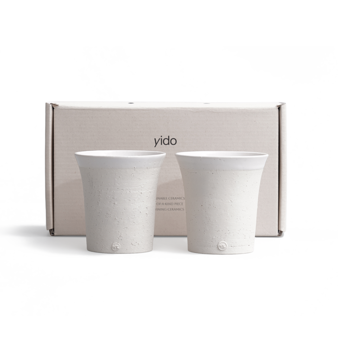 [3% 적립] [선물포장] 이도 율 돌담컵 세트 2P 답례품 집들이 생일 선물([3% 적립] Yido Yul Stone Wall Cup Set 2P)