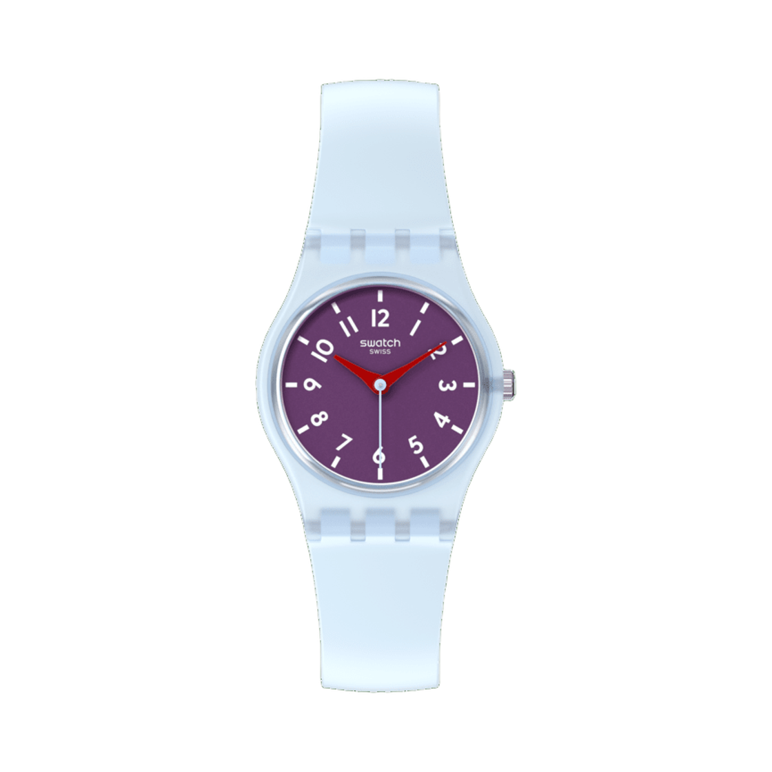 스와치 파우더 플럼 25mm 쿼츠 블루 바이올렛(Swatch Powder Plum 25mm Quartz Blue Violet) - 1