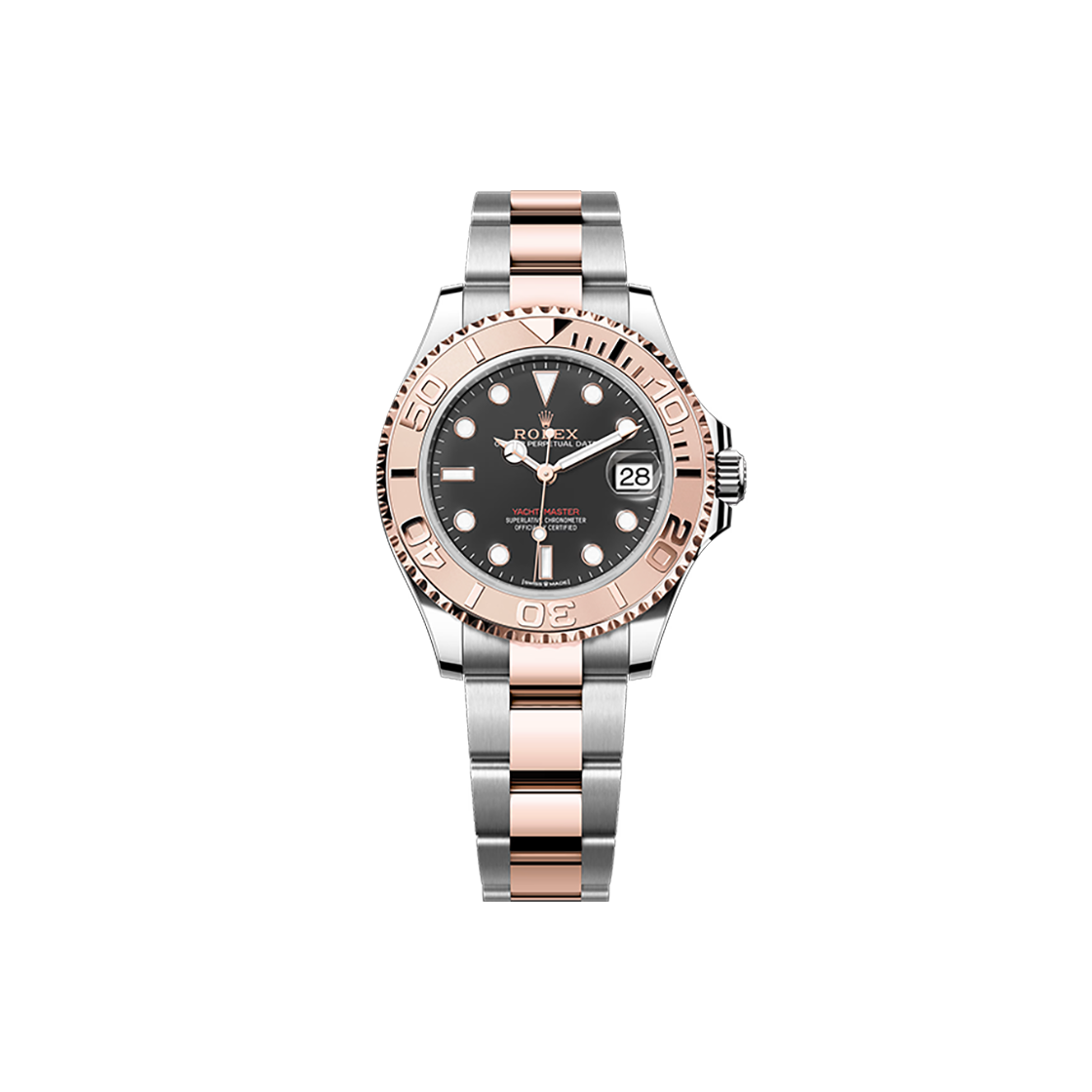 롤렉스 요트마스터 37-268621 블랙 바+도트 오이스터 NO.7191(Rolex Yacht-Master 37 - Black Dial with Dot, Oyster No. 7191)