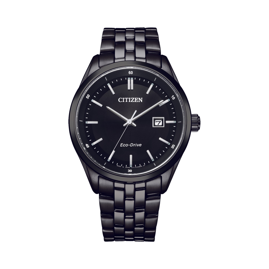 시티즌 에코드라이브 41mm 스테인리스 스틸 IP 블랙(Citizen Eco-Drive 41mm Stainless Steel IP Black) - 1