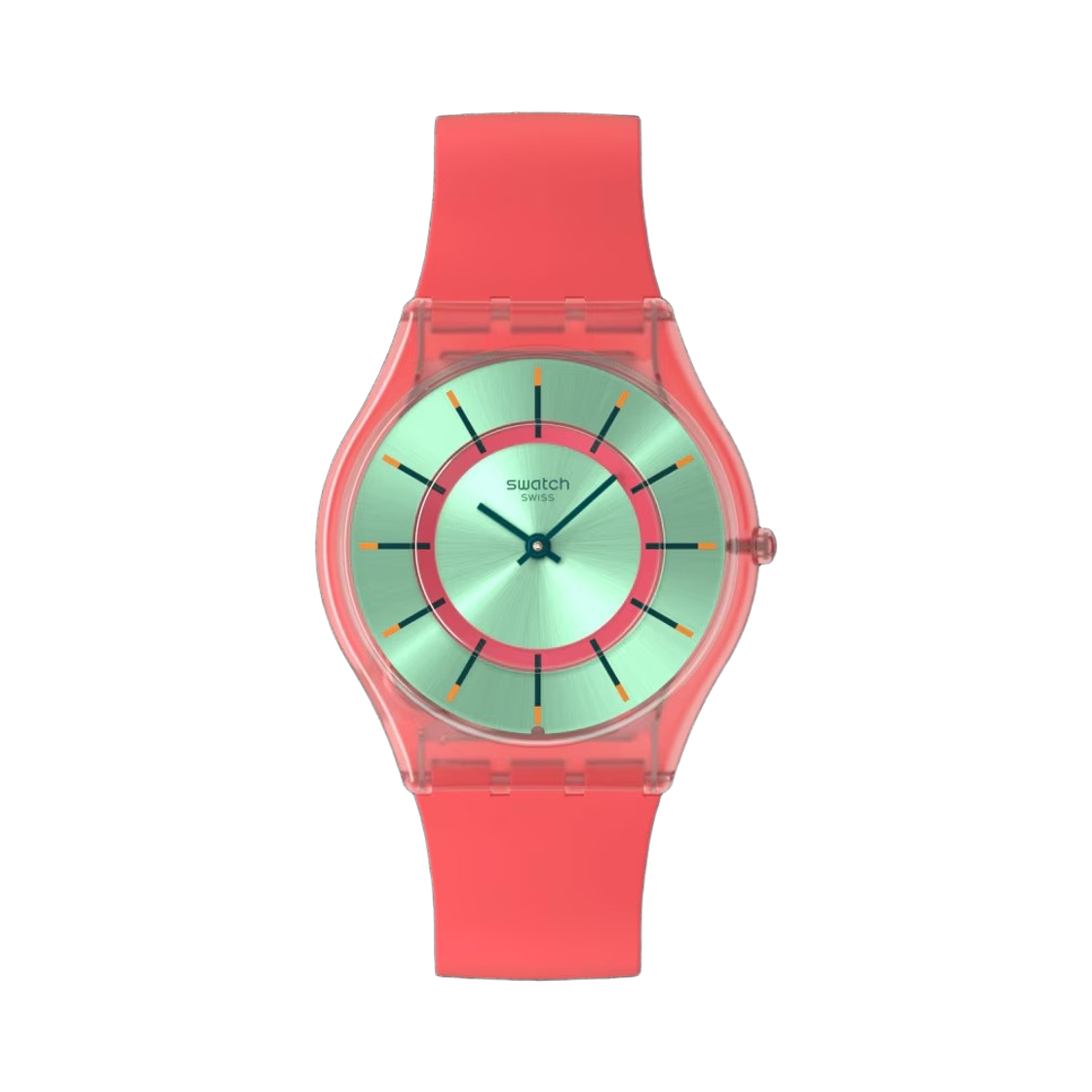 SS08P111 Swatch Minty Mango Dream 34mm Quartz Green