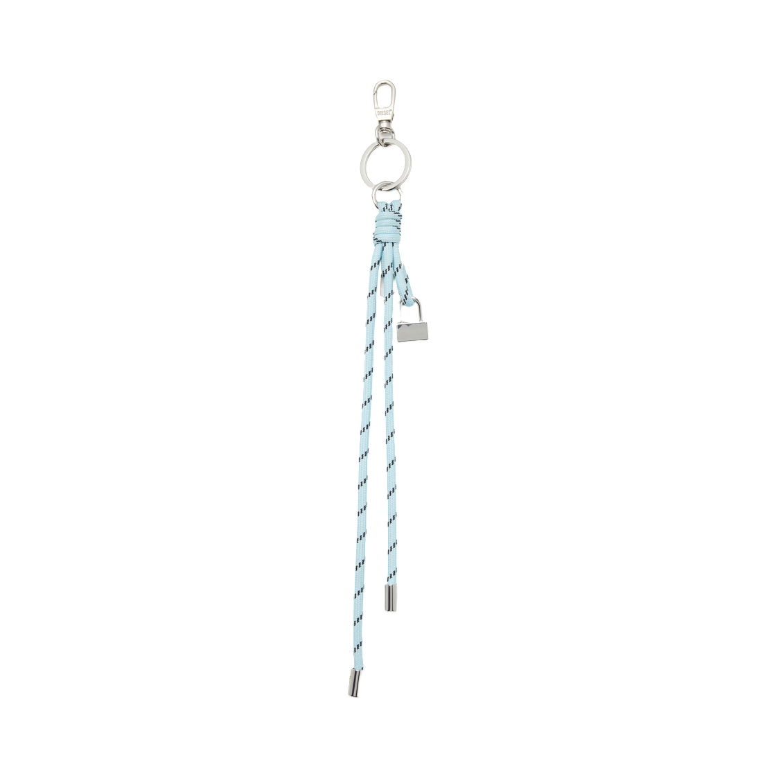 디젤 로프 투 메탈 앤 로프 참 디젤 펜던트 아주르(Diesel Rope Ii Metal and Rope Charm with Diesel Pendant Azure) - 1