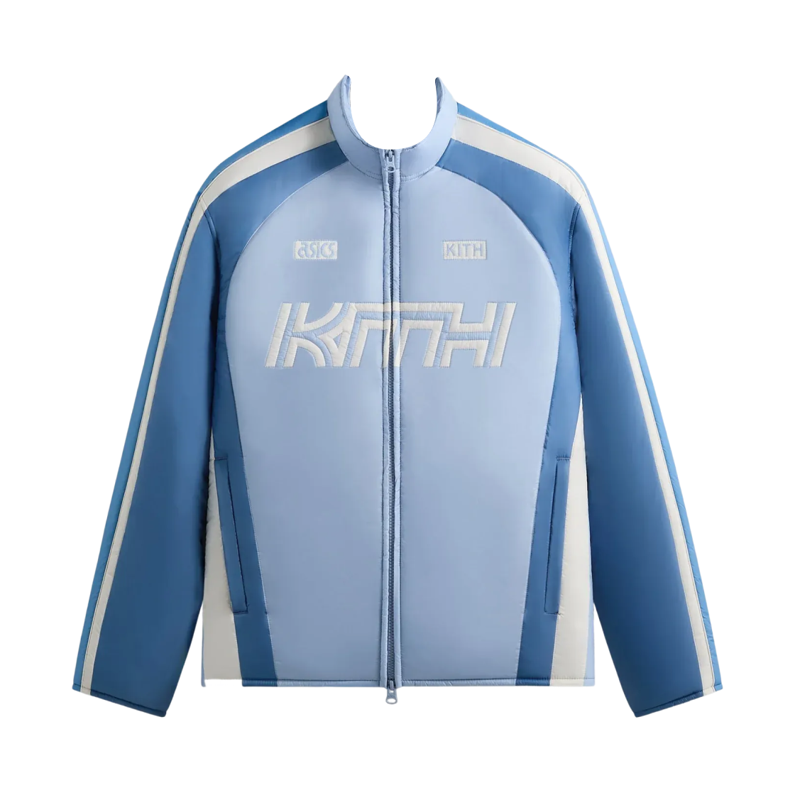 키스 x 아식스 로열티 익스클루시브 퍼프 브릭스턴 트랙 자켓 보야주(Kith x Asics Loyalty Exclusive Puffed Brixton Track Jacket Voyage)