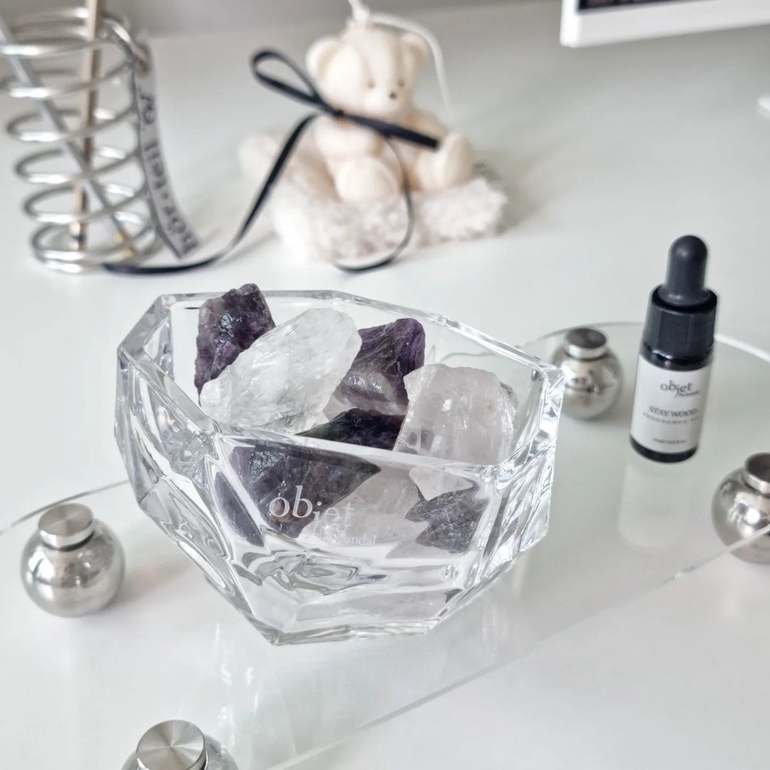 objet by kundal Perfume Crystal Stone Diffuser gift set 착용 스타일 - 2