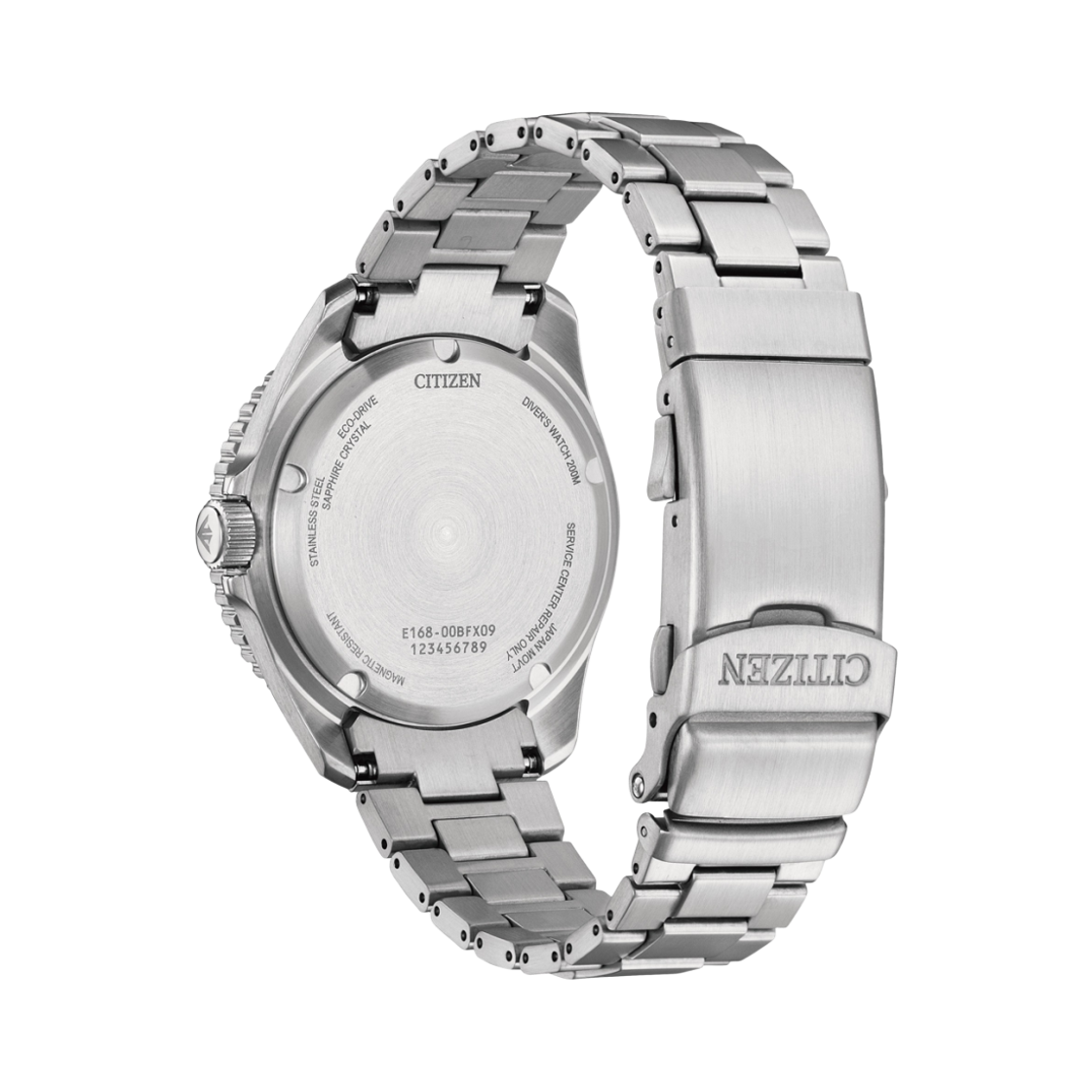 시티즌 프로마스터 에코드라이브 다이버 40.6mm 스테인리스 스틸 실버 블랙(Citizen Promaster Eco-Drive Diver 40.6mm Stainless Steel Silver Black) - 2