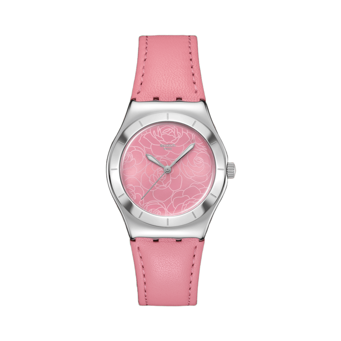 스와치 페탈 참 33mm 쿼츠 실버 핑크(Swatch Petal Charm 33mm Quartz Silver Pink) - 1