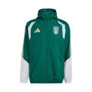Adidas Italy 26 Tiro All Weather Jacket Collegiate Green - US Sizing (Non Marking Ver.)