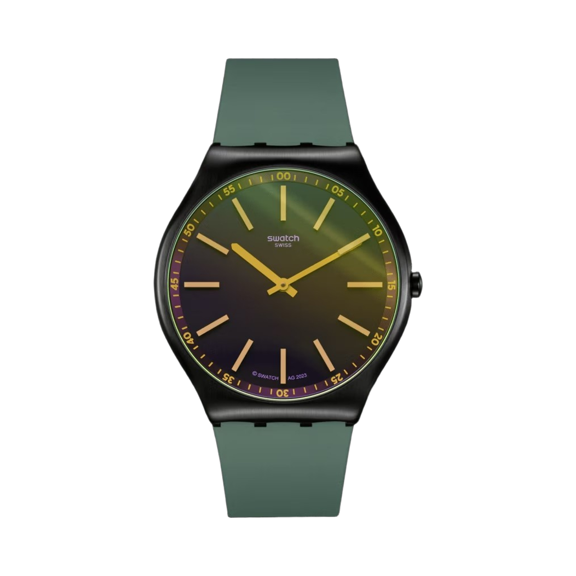 스와치 그린 비전 42mm 쿼츠 블랙(Swatch Green Vision 42mm Quartz Black) - 1