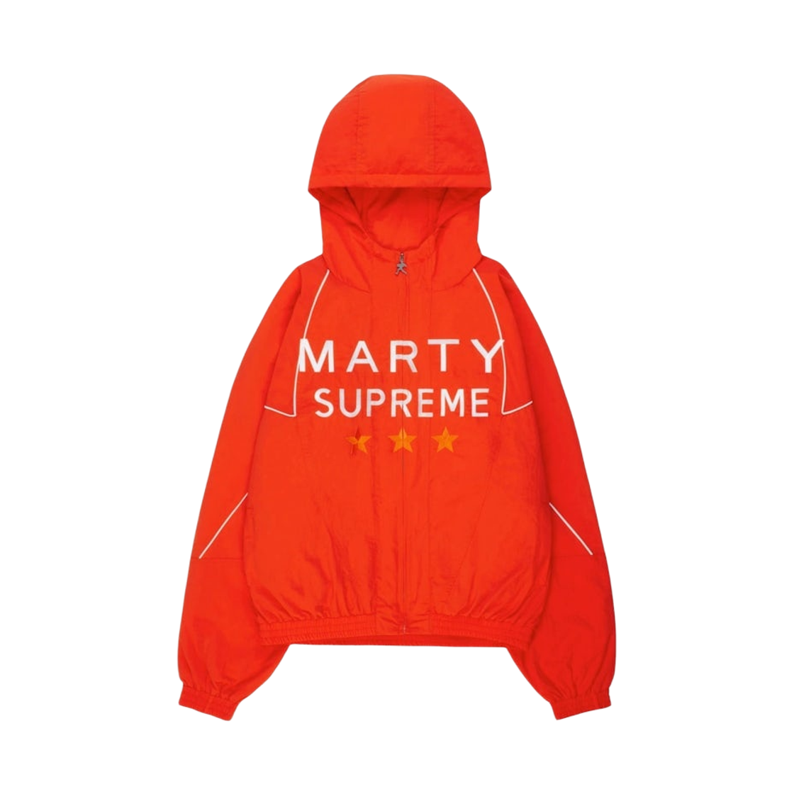 나미아스 x 마티 슈프림 A24 클래식 웜업 자켓 레드(Nahmias x Marty Supreme A24 Classic Warm Up Jacket Red)
