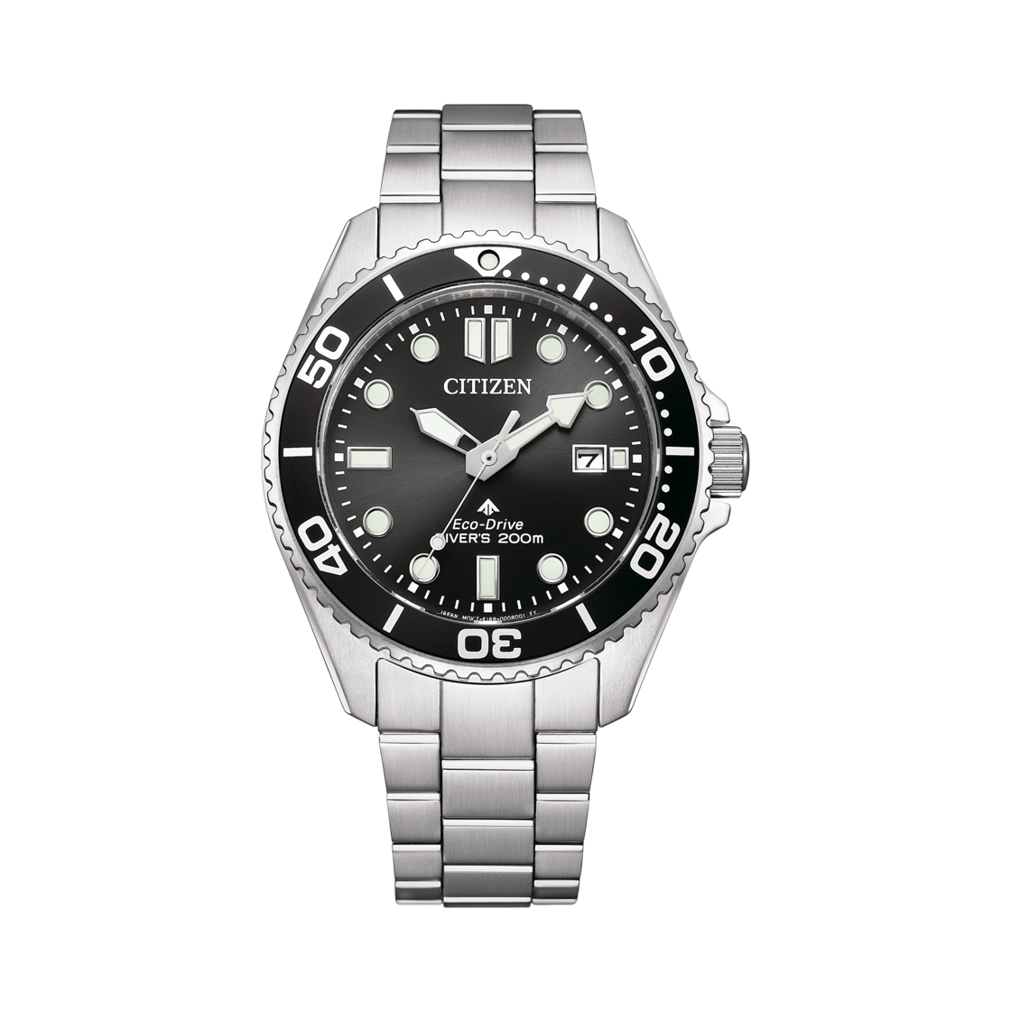 시티즌 프로마스터 에코드라이브 다이버 40.6mm 스테인리스 스틸 실버 블랙(Citizen Promaster Eco-Drive Diver 40.6mm Stainless Steel Silver Black)
