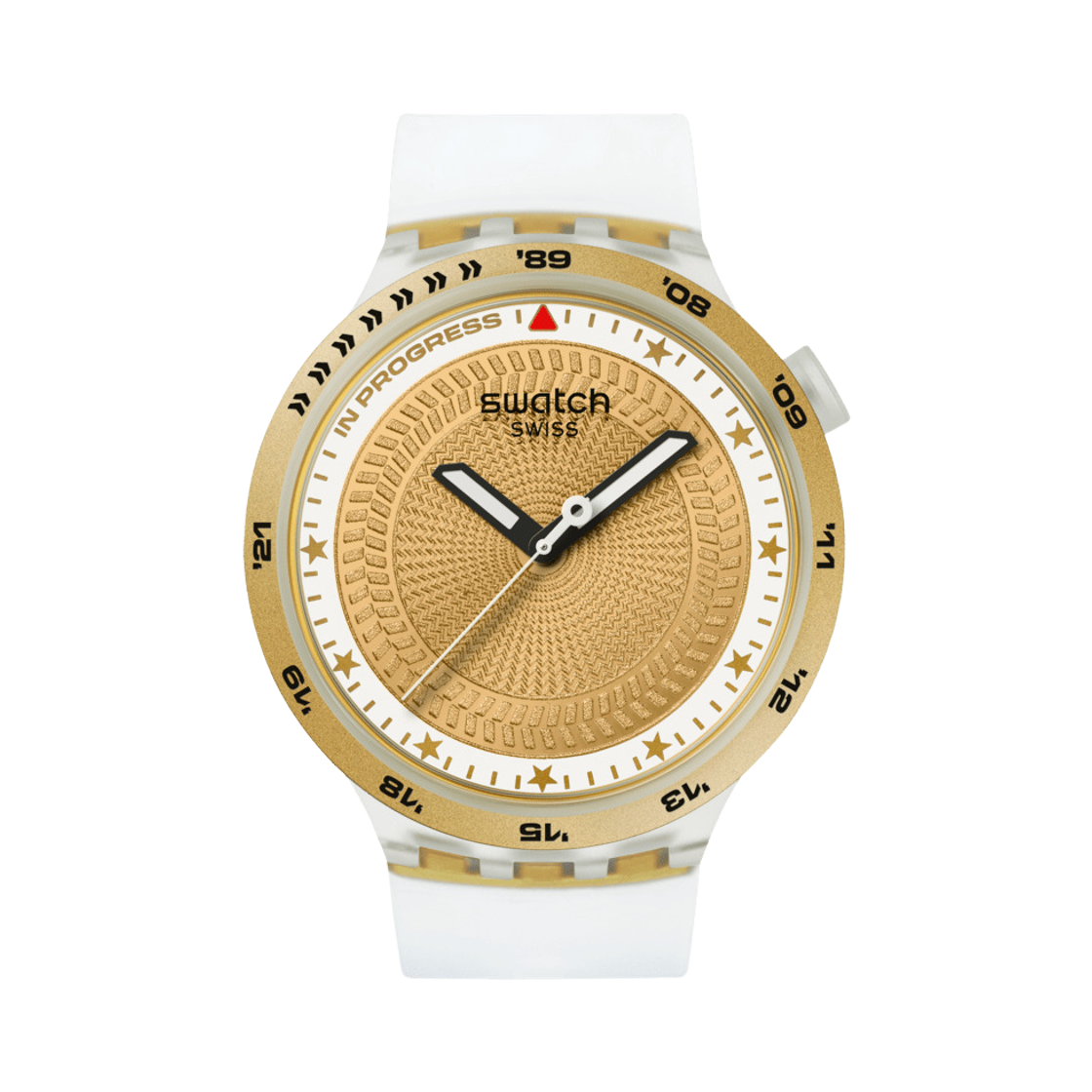 스와치 G-턴 47mm 쿼츠 화이트(Swatch G-Turn 47mm Quartz White) - 1