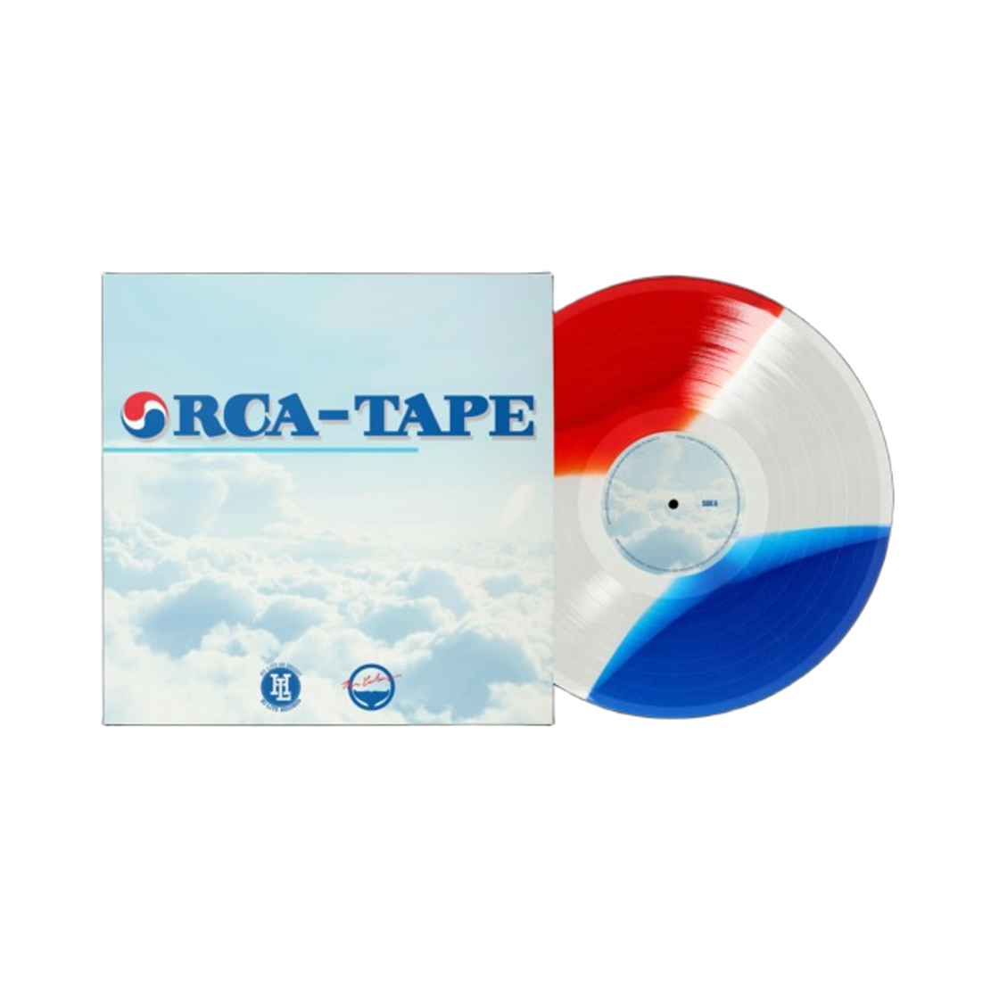 코홀트 오르카테이프 LP 스트라이프 클리어 레드 화이트 클리어 블루 (100장 한정반/세컨드트랙 한정)(Cohort Orca Tape LP Stripe Clear Red White Clear Blue (100 Limited/Second Track Exclusive)) - 1