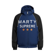 Nahmias x Marty Supreme A24 Classic Warm Up Jacket Navy
