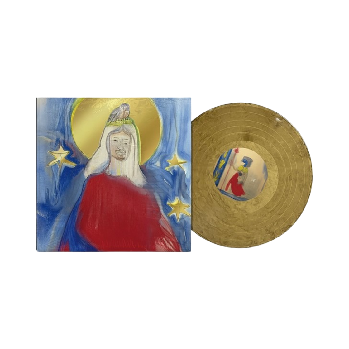 김오키 정규 16집 성자 김오키 홀리데이 에디션 파이널 프레싱 LP 골드 마블(Kimoki 16th Album Saint Kimoki Holiday Edition Final Pressing LP Gold Marbled)